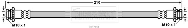BORG & BECK Тормозной шланг BBH7661